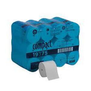 DESCRIPTION: (1) CASE OF (36) ROLLS CORELESS TOILET PAPERBRAND/MODEL: COMPACT #19375RETAIL$: $82.39/CASEQTY: 1