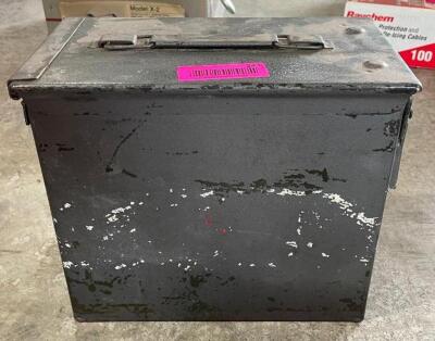 STEEL AMMUNITION BOX