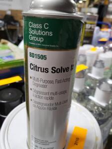 DESCRIPTION: (6) CITRUS SOLVE 2 BRAND/MODEL: CLASS C SOLUTIONS #BD1505 RETAIL$: $16.84 EA SIZE: 15 OZ QTY: 6