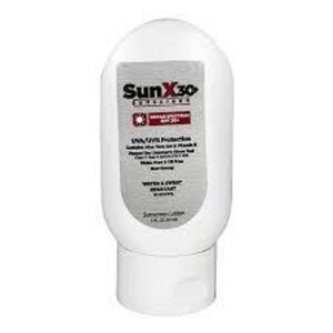 DESCRIPTION: (6) SUNSCREEN LOTION BRAND/MODEL: SUNX 30 RETAIL$: $4.02 EA SIZE: 4 FL OZ QTY: 6