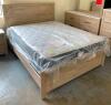 4PC QUEEN SIZED BEDROOM SET - 4