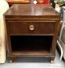WOODEN NIGHT STAND WITH DRAWER