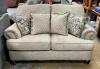 LOVESEAT WITH (4) THROW PILLOWS