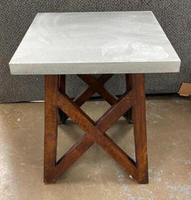 PRIMITIVE STYLE ACCENT TABLE