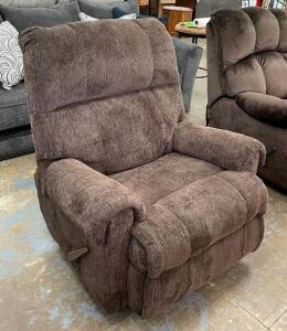 KELLY CHOCOLATE ROCKER RECLINER