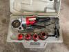 RIDGID 600 POWER DRIVE PIPE THREADER KIT W/4 DIE HEADS - 3