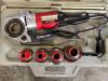 RIDGID 600 POWER DRIVE PIPE THREADER KIT W/4 DIE HEADS - 4