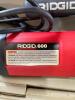 RIDGID 600 POWER DRIVE PIPE THREADER KIT W/4 DIE HEADS - 5