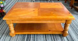 WOODEN COFFEE TABLE