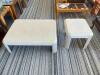 WOODEN COFFEE TABLE WITH END TABLE - 2