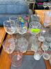 ASSORTED GLASSWARE AS SHOWN - 2