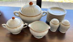 VINTAGE STONEWARE SET