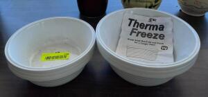 (2) THERMA FREEZE BOWLS