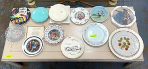 ASSORTED DECORATIVE PLATES