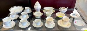 ASSORTED TEA CUPS SETS AS SHOWN