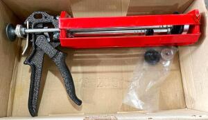 COX DUAL CARTRIDGE EPOXY HEAVY DUTY CAULK GUN (NEW)