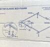 NAME: NEW QUEEN/KING/CALI KING 4 LEG FRAME WITH GLIDERS