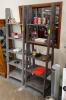 NAME: (2) AWF LADDER BOOKCASES, BARNWOOD DESIGN