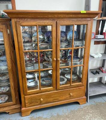 NAME: 48" X 18" X 60" CHINA CABINET