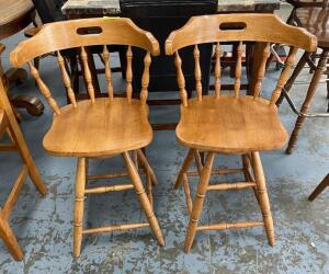 NAME: (2 PACK) 24" BARSTOOL CHAIRS