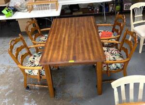 NAME: 5-PIECE KITCHEN TABLE/CHAIR SET