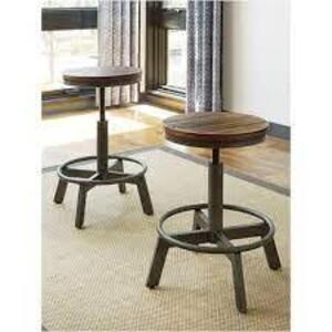 NAME: NEW (SET OF 2) Ashley Furniture Torjin Stools