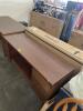 NAME: 66" X 20" X 30" WOOD OFFICE DESK - 3