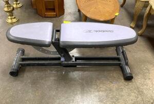 NAME: REEBOK ADJUSTABLE WORKOUT BENCH