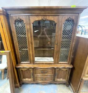 NAME: 55" X 16" X 77" CHINA CABINET