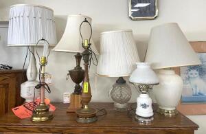 (7) TABLE LAMPS