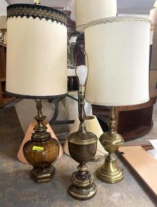 (3) TABLE LAMPS