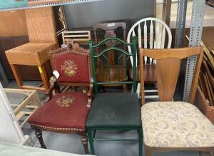 (7) ASSORTED CHAIRS AS SHOWN