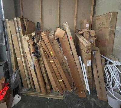 ASSORTED BOXES OF FURNITURE