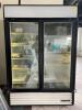 DESCRIPTION: TRUE TWO-SECTION REMOTE DISPLAY FREEZER W/ SWINGING GLASS DOORS BRAND/MODEL: TRUE GDM-49F REMOTE INFORMATION: 115 VOLTS, 60 HZ, 5.2 AMPS. - 3