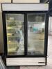 DESCRIPTION: TRUE TWO-SECTION REMOTE DISPLAY FREEZER W/ SWINGING GLASS DOORS BRAND/MODEL: TRUE GDM-49F REMOTE INFORMATION: 115 VOLTS, 60 HZ, 5.2 AMPS. - 4