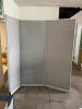 DESCRIPTION: 80" X 80" THREE SECTION ROOM DIVIDER SIZE: 80" X 80" LOCATION: STORE FRONT QTY: 1 - 2