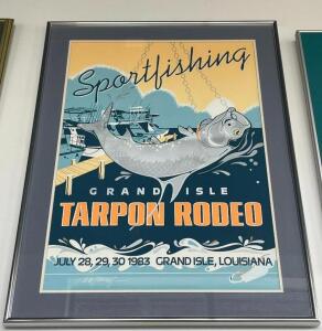 DESCRIPTION: 36" SPORTFISHING TARPON RODEO PRINT LOCATION: FRONT QTY: 1