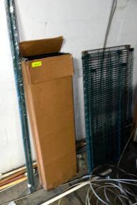 DESCRIPTION: (1) LOT OF ASSORTED 36" WIRE SHELVING INSERTS. LOCATION: WAREHOUSE QTY: 1