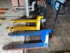 DESCRIPTION: 2 TON CAPACITY PALLET JACK INFORMATION: BLUE. IN WORKING ORDER LOCATION: WAREHOUSE QTY: 1