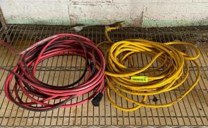 DESCRIPTION: (2) - 50 FT. ELECTRICAL CABLES LOCATION: WAREHOUSE QTY: 2