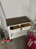 NAME: 32" X 16" X 32" 2-DRAWER ACCENT TABLE - 3