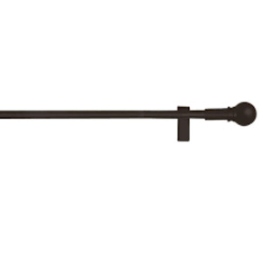 NAME: HOME DECORATORS 48 in. - 84 in. Twist and Shout Tension Rod in Oil Rubbed Bronze
