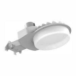 NAME: COMMERCIAL ELECTRIC 600-Watt Equivalent Integrated LED Gray Dusk to Dawn Area Light and Flood Light with 9000 Lumens Outdoor Light