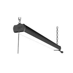 NAME: COMMERCIAL ELECTRIC 4000K 3 ft. Black Integrated LED Shop Light with 5 ft. Power Cord