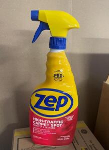 NAME: (7 PACK) ZEP HIGH-TRAFFIC CARPET CLEANER BOTTLES