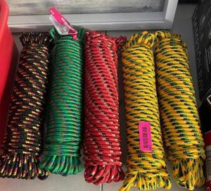 NAME: (5 PACK) OF EVERBILT DIOMAND BRAID ROPE, 100 FT