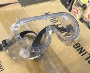 NAME: (4 PACK) SAFETY GOGGLES