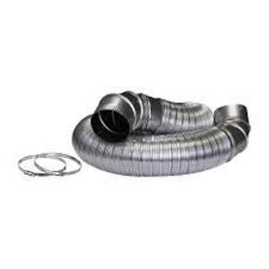 NAME: EVERBILT 4 in. x 8 ft. All Metal Dryer Vent Hook-Up Kit