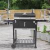 NAME: Royal Gourmet CD1824E 24-inch Charcoal BBQ Grill Outdoor Picnic Patio Cooking Backyard Party