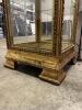 NAME: 14" X 15" X 64" DECORATIVE DISPLAY CASE WITH GLASS SHELVING INSIDE AND LIGHT - 9